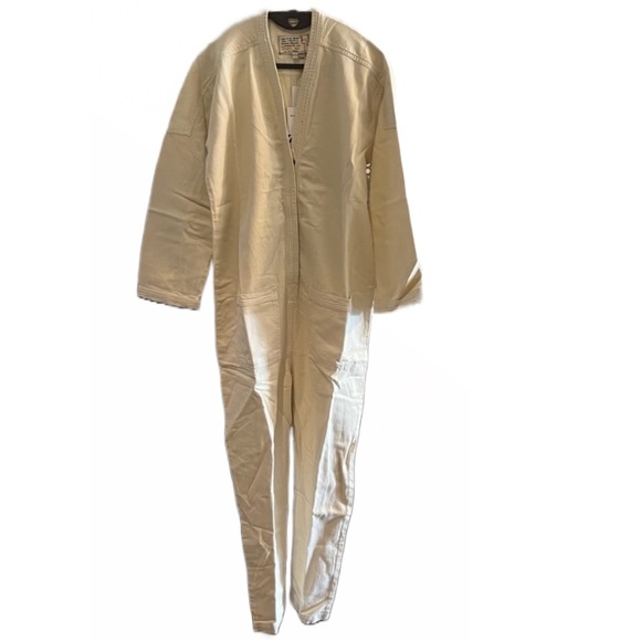 Free People x Sandrine Rose Kimono style Jumpsuit Size XS in Off-White. NWT - Picture 2 of 9